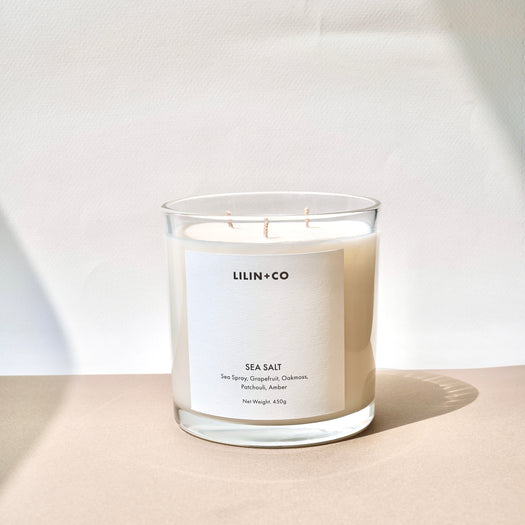 Sea Salt 3-Wick Candle